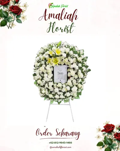 Krans Bunga Duka Cita di Gedok Kulon